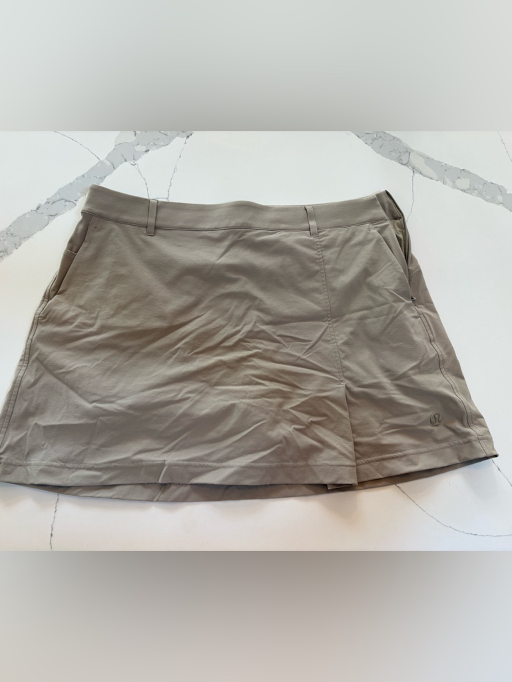 Lululemon Khaki Golf Skort